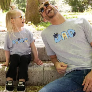 Puppy Dog - Dad and Kiddo Matching T-Shirts fathers day sale outfits