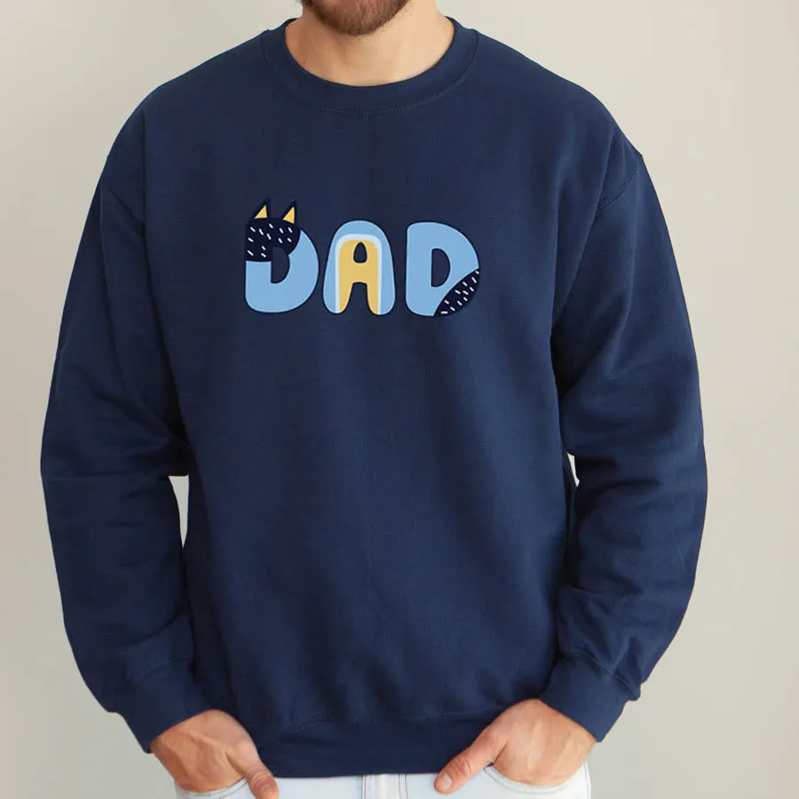 Puppy Dog - Dad Sweatshirt dad bod shirts discount