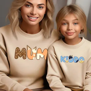 Puppy Dog - Mum & Kiddo Matching Sweatshirts maternity dresses promo