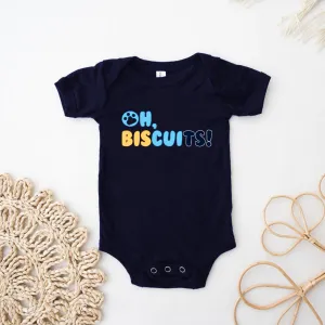 Puppy Dog - Oh Biscuits Baby Vest cheap baby clothes online