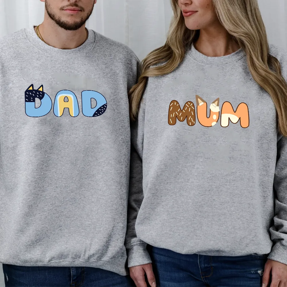 Puppy Dog Parents- Mum & Dad Sweatshirts mum jeans promo