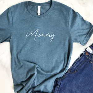 Pure Love- Mummy Script T-Shirt mum blouses clearance
