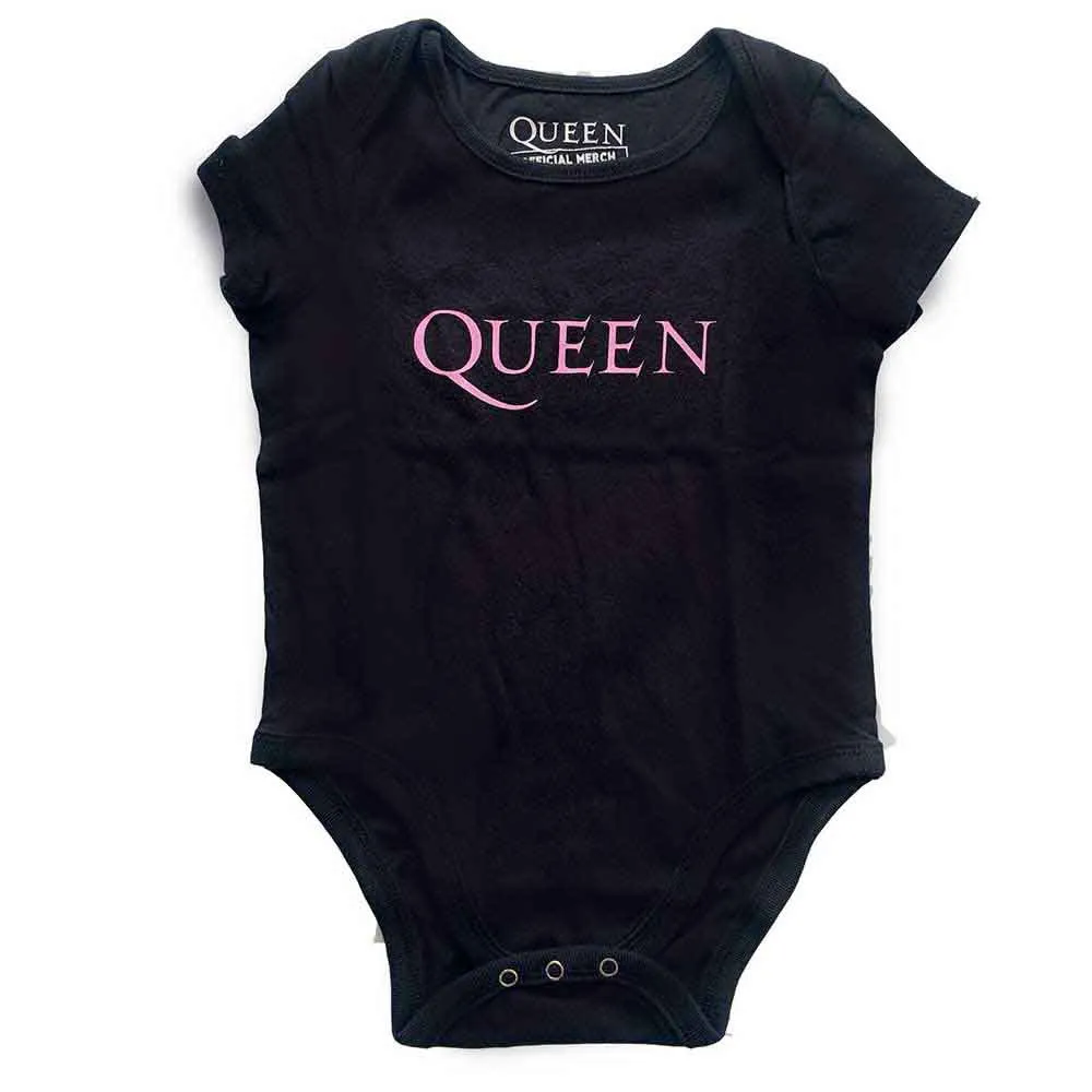 Queen Kids Baby Grow: Pink Logo cheap baby clothes online