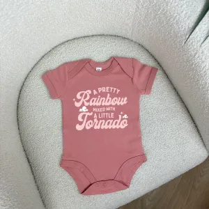 Rainbows & Tornados Baby Vest cheap baby clothes online