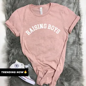 Raising Boys Summer T-Shirts (MRK X) mum blouses clearance