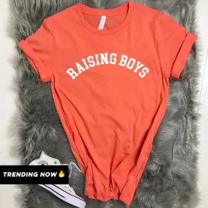 Raising Boys Summer T-Shirts (MRK X) mum blouses clearance