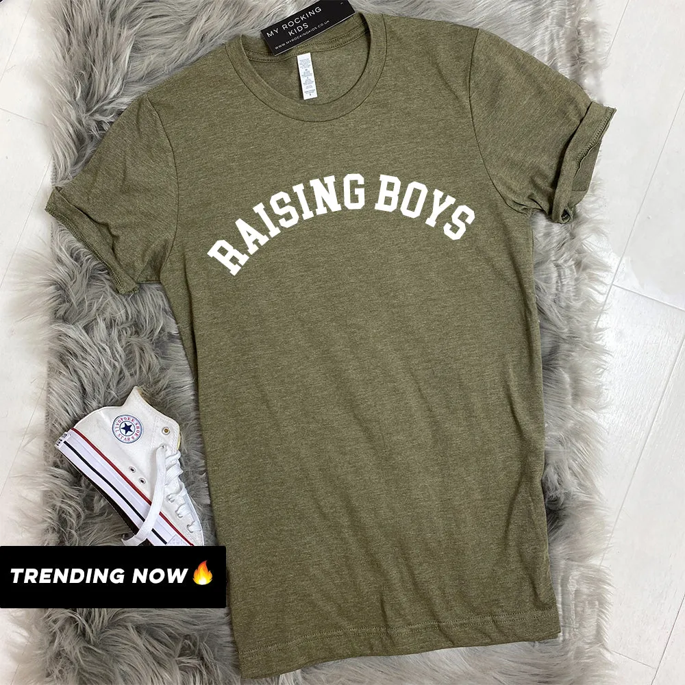 Raising Boys Summer T-Shirts (MRK X) mum blouses clearance