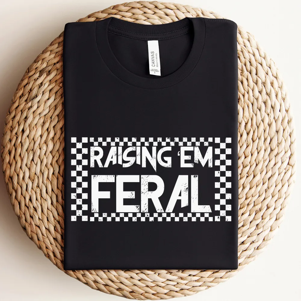 Raising Em' Feral T-Shirt pregnancy jeans best price