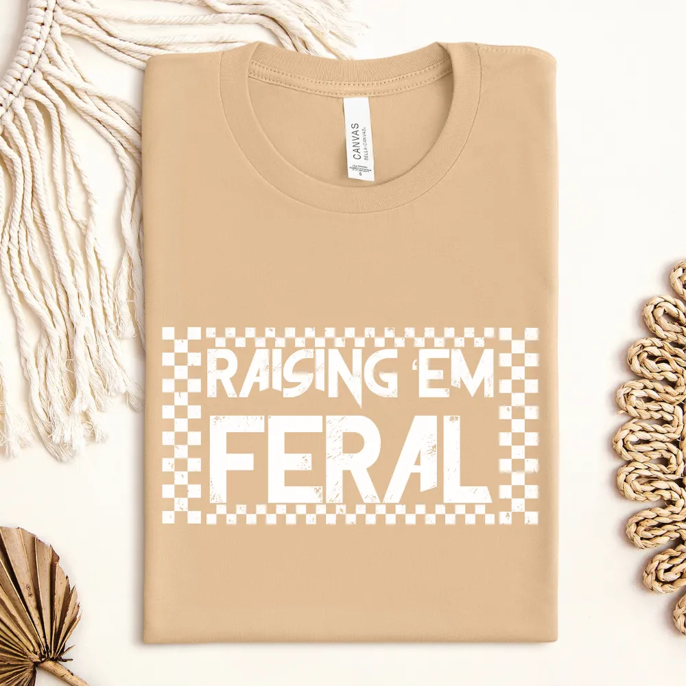 Raising Em' Feral T-Shirt pregnancy jeans best price