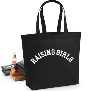 Raising Girls Tote Bag (MRK X) Auntie Clothing - auntie fashion outlet