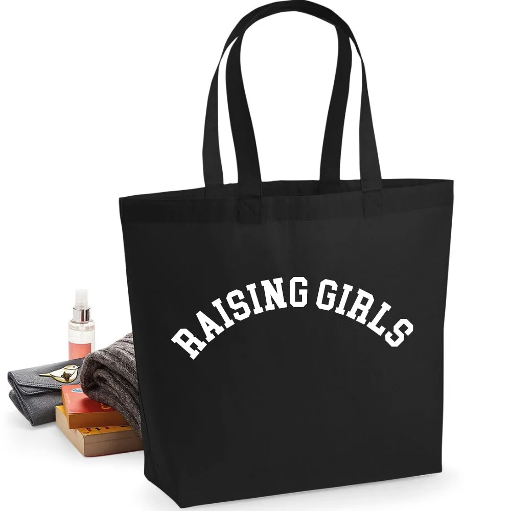 Raising Girls Tote Bag (MRK X) Auntie Clothing - auntie fashion outlet