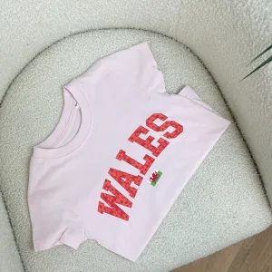 Red Floral Wales Graphic T-Shirt girls jeans best deals