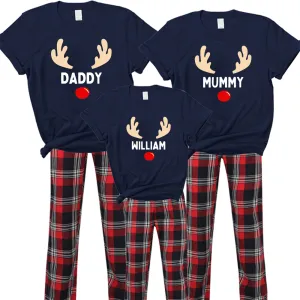 Reindeer Family Yuletide Pyjama Tee & Pant Set dad hats promo code