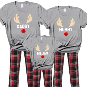 Reindeer Family Yuletide Pyjama Tee & Pant Set dad hats promo code