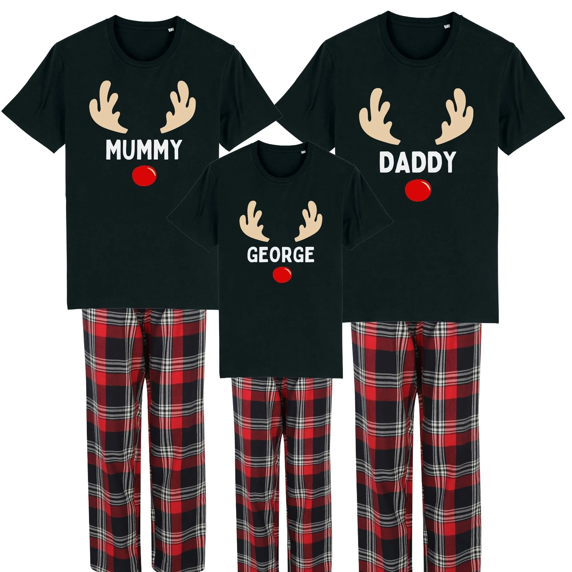 Reindeer Family Yuletide Pyjama Tee & Pant Set dad hats promo code