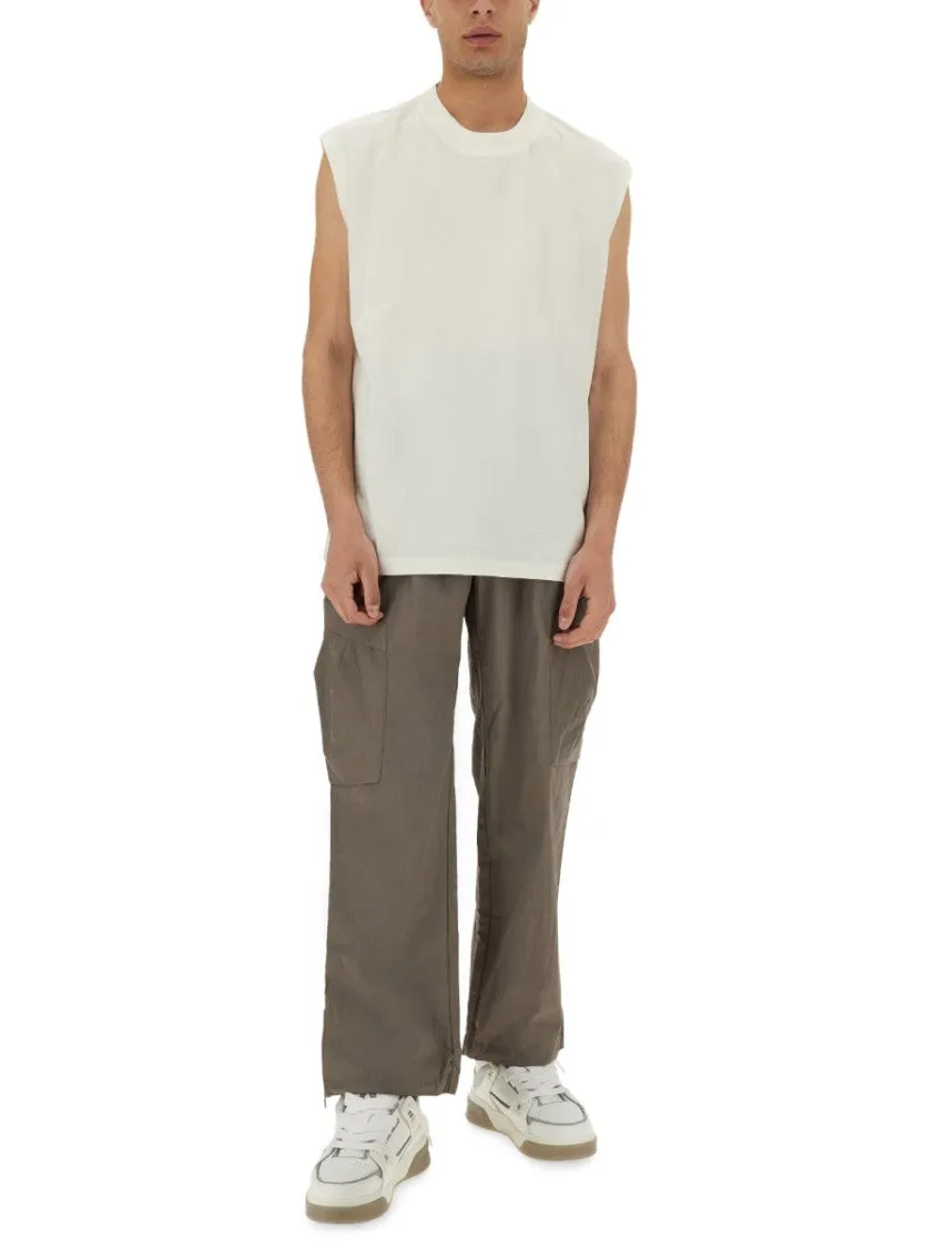 Relaxed-Fit Cargo Tech Pants With Multiple Pockets