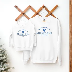 Return To USA Kids Matching Mum & Kid Sweatshirts breastfeeding tops cheap