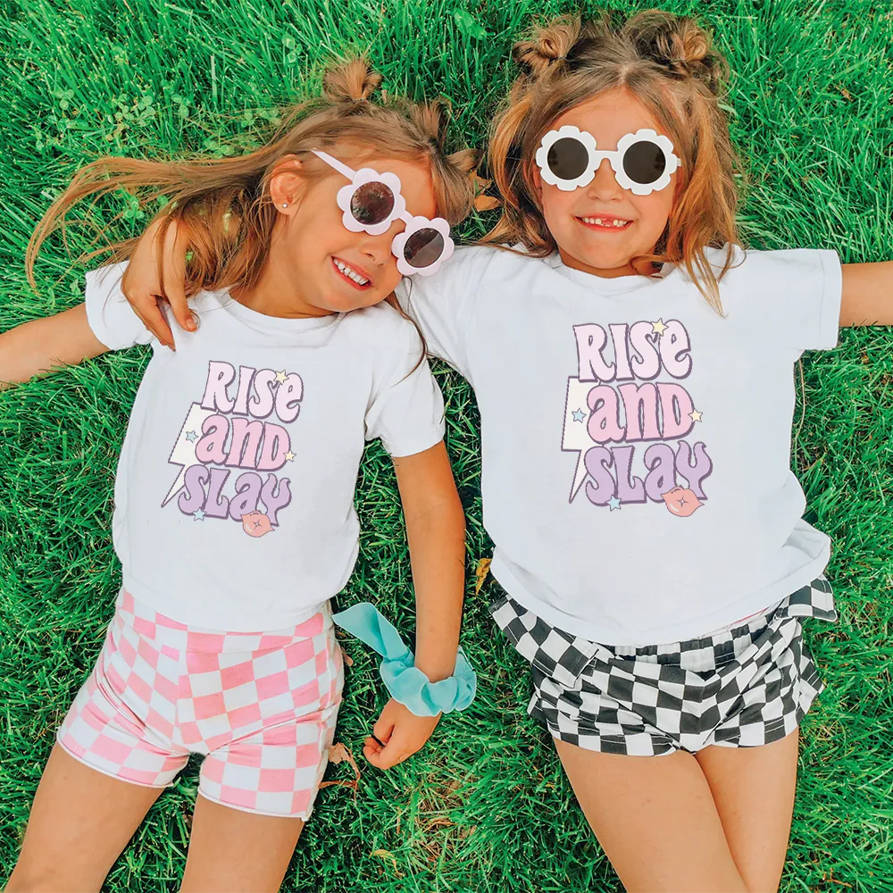 Rise & Slay Kids T-Shirt girls pajamas promo