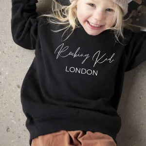 Rocking Kid LDN Core Logo Sweatshirt boys fashion clearance