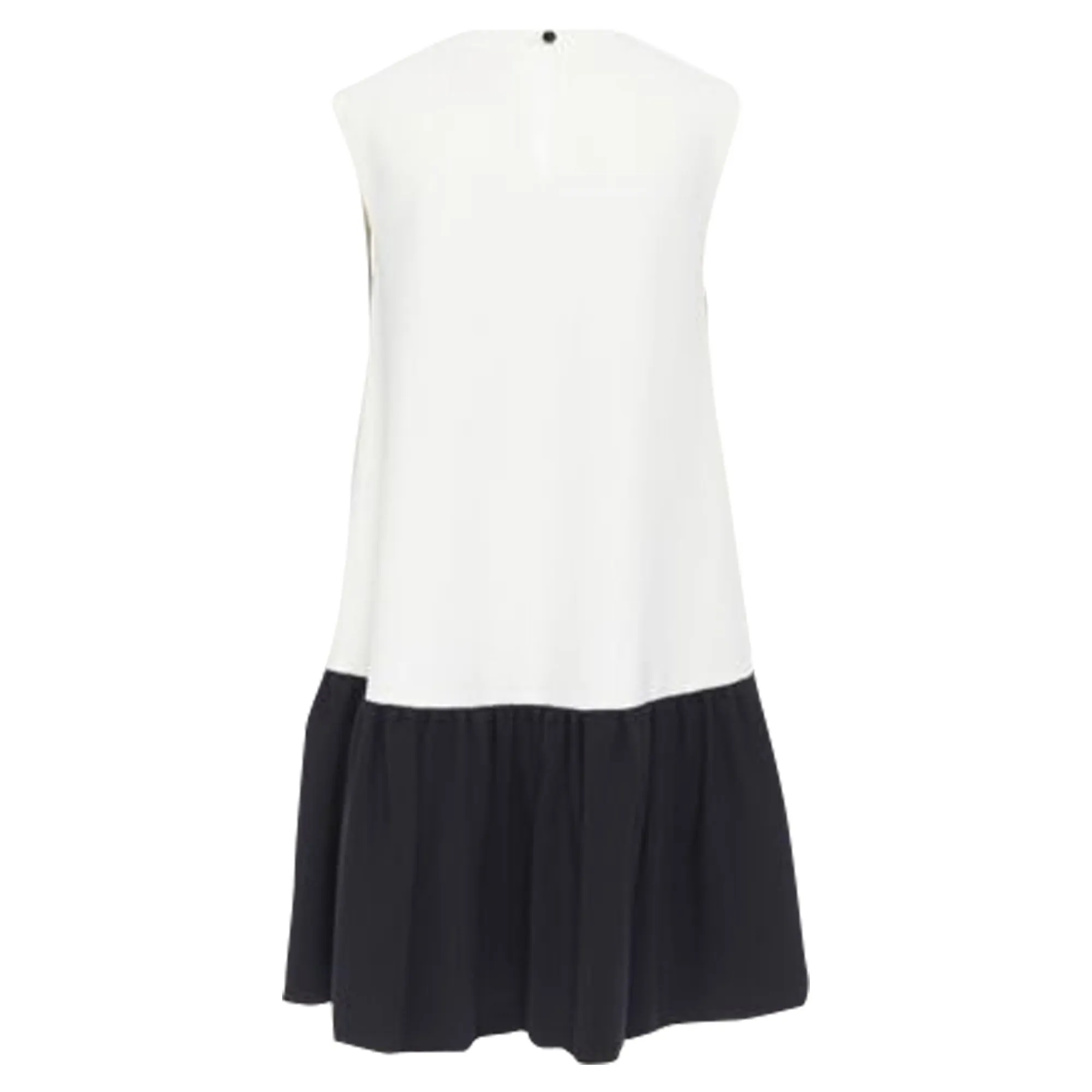Roksanda sleeveless back panel pleated skirt boxy dress