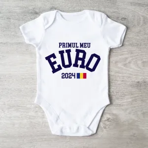 Romania Primul Meu Euros 2024 Baby Vest daddy outfits clearance
