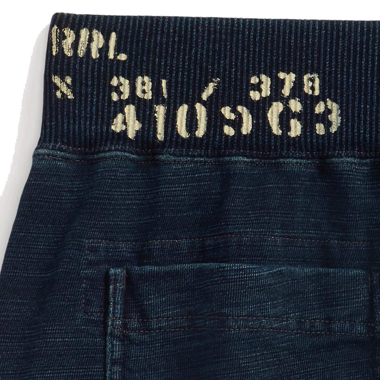 RRL by Ralph Lauren Indigo French Terry Short Indigo