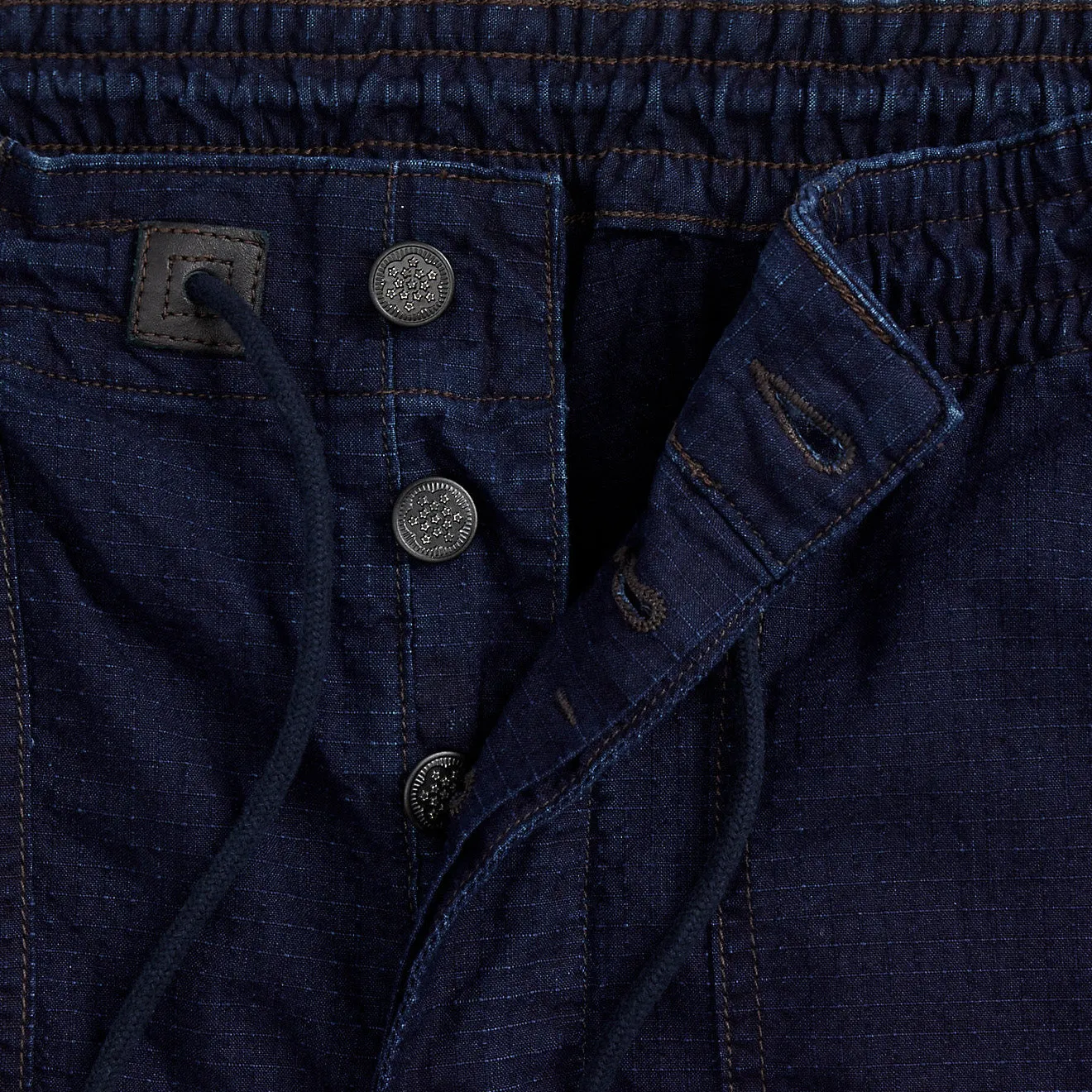 RRL by Ralph Lauren Indigo Ripstop Field Short Ainsworth Wash