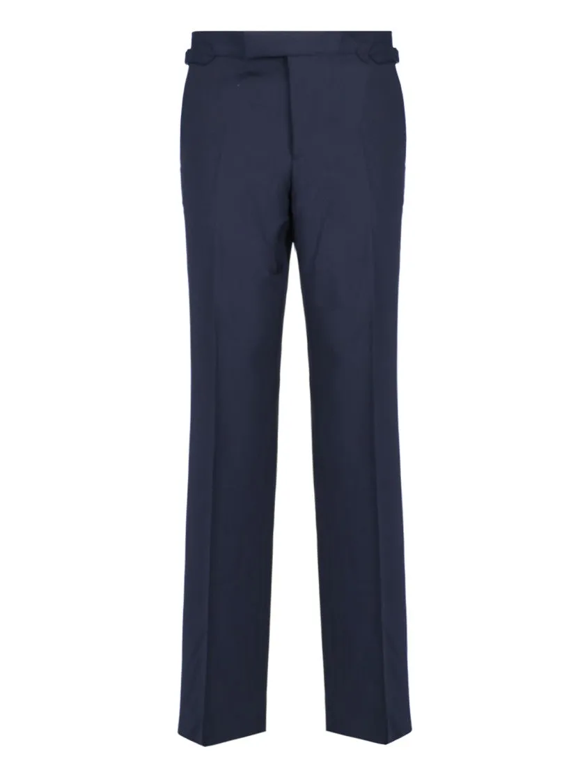 Sang' Straight Pants  Blue