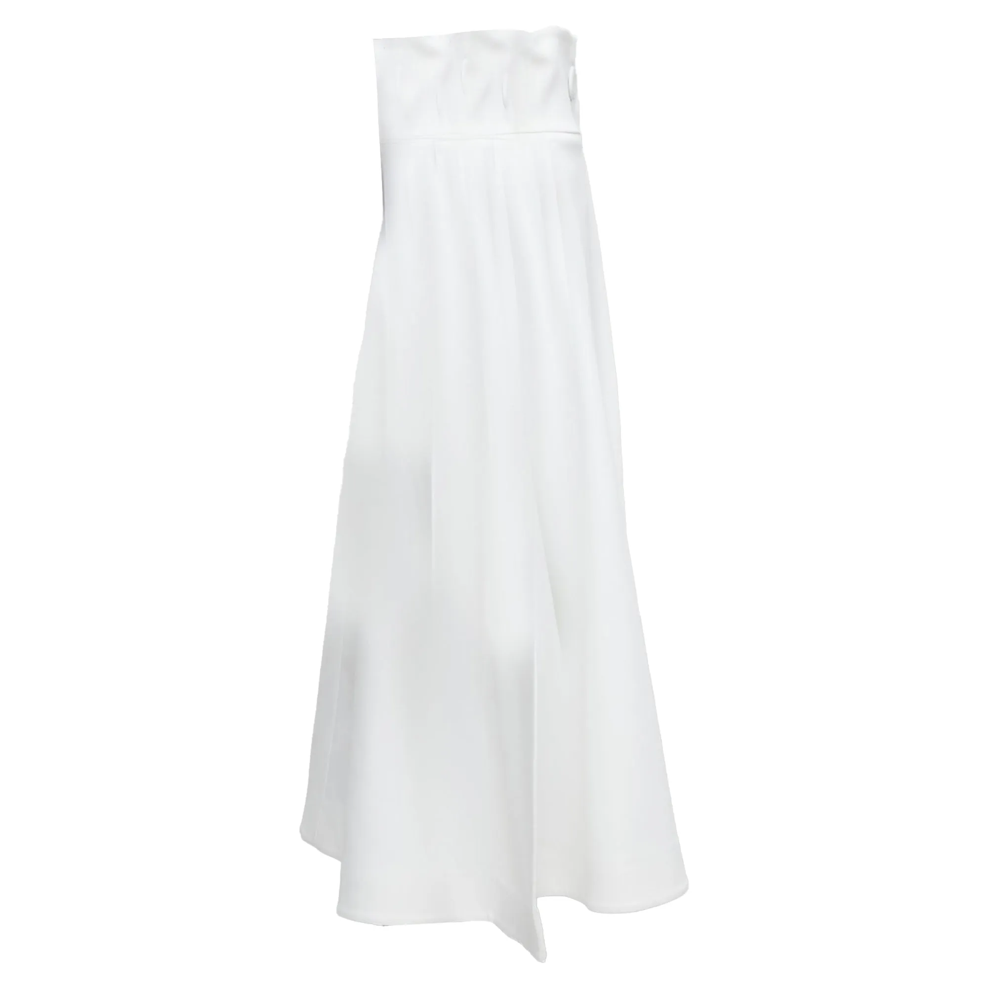 Sara Battaglia Cotton Blend Structural Balloon Skirt