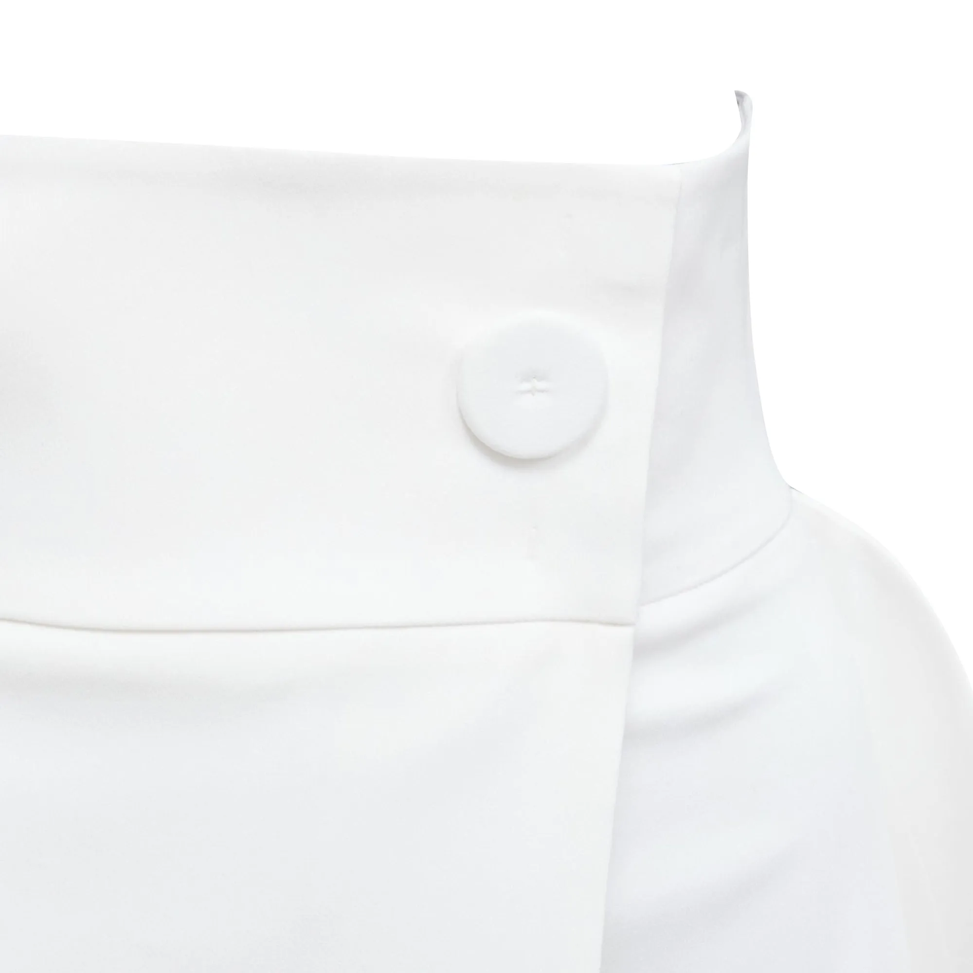 Sara Battaglia Cotton Blend Structural Balloon Skirt