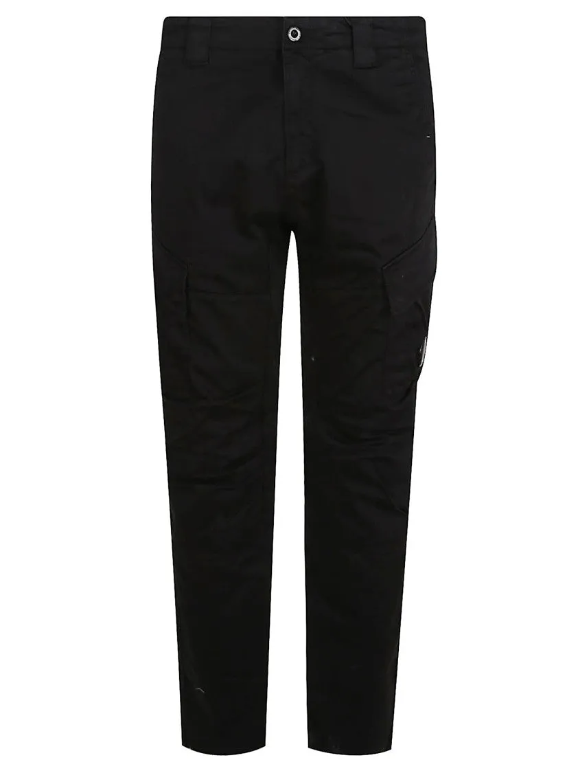 Sateen Stretch Cargo Lens Pants