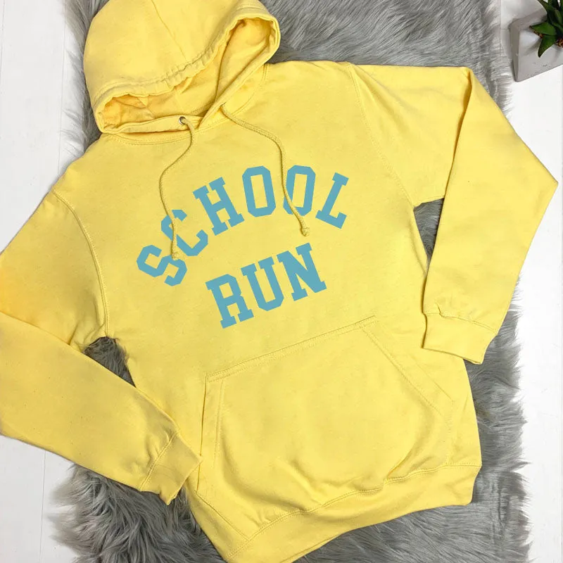 School Run College Hoodie (MRK X) mum jeans promo