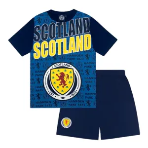 Scotland Official Kids Shorts & Tee Pyjama Set daddy outfits clearance