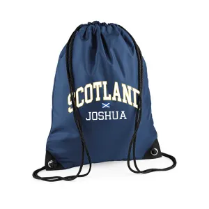 Scotland Personalised Gym Bag mens dad clothes online