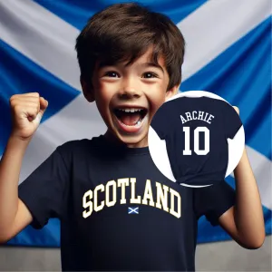 Scotland Stadium Kids T-Shirt daddy outfits clearance