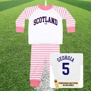 Scotland Stadium Striped Kids Pyjamas girls jeans best deals