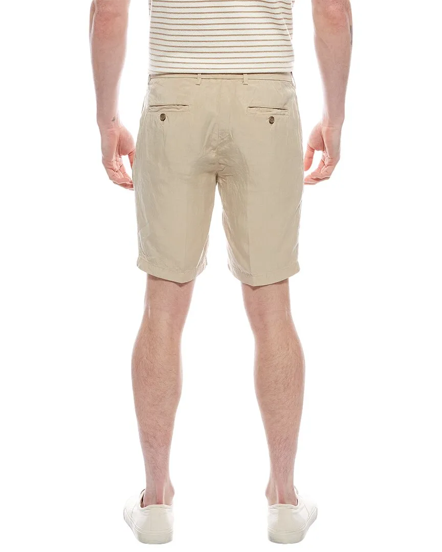 Scott Barber Linen-Blend Short