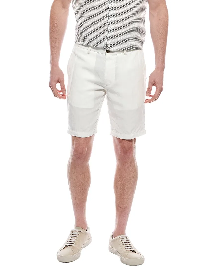 Scott Barber Linen-Blend Short