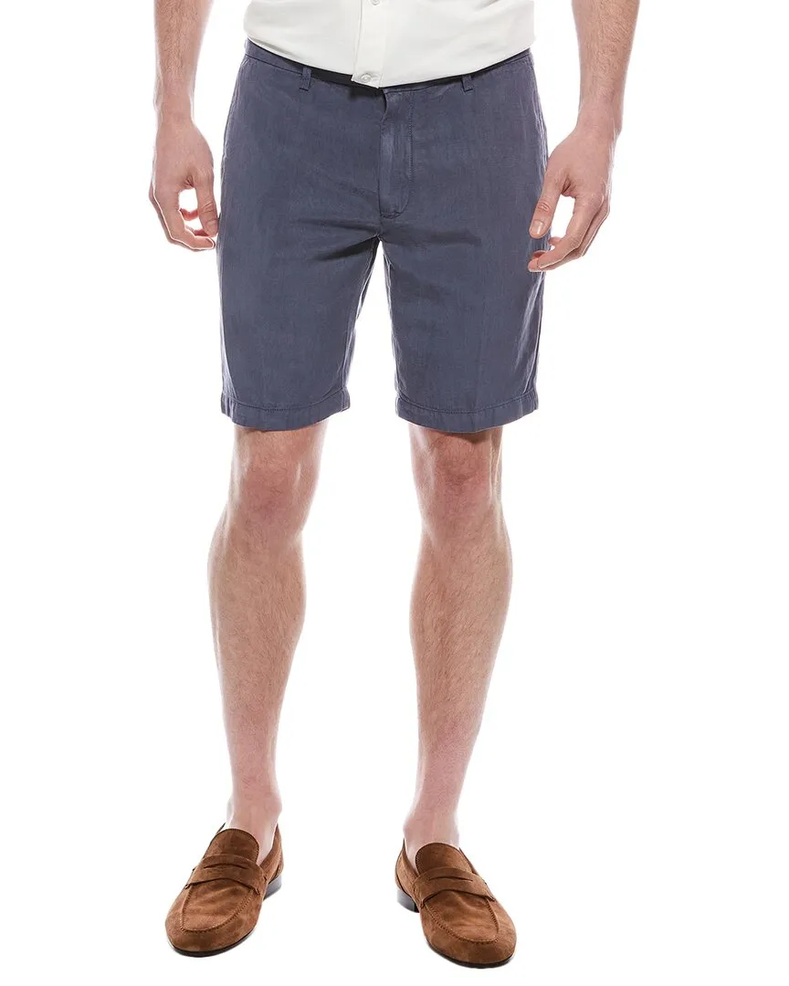 Scott Barber Linen-Blend Short