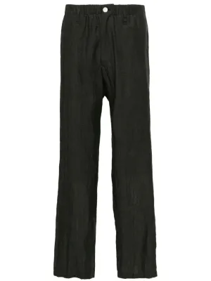 Seam-Detail Tapered Trousers cheap bottoms online shop