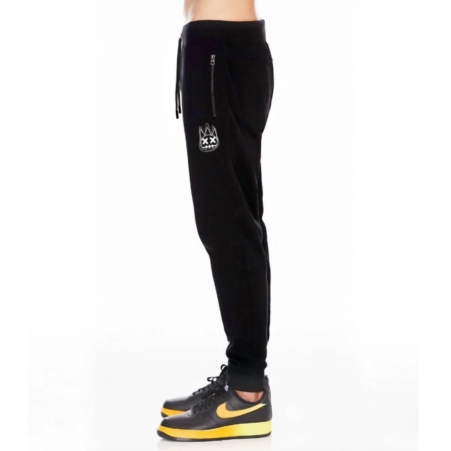 Shimuchan French Terry Joggers In Black