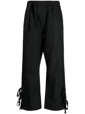 Shinobi Organic-Cotton Blend Track Pants cheap bottoms online shop