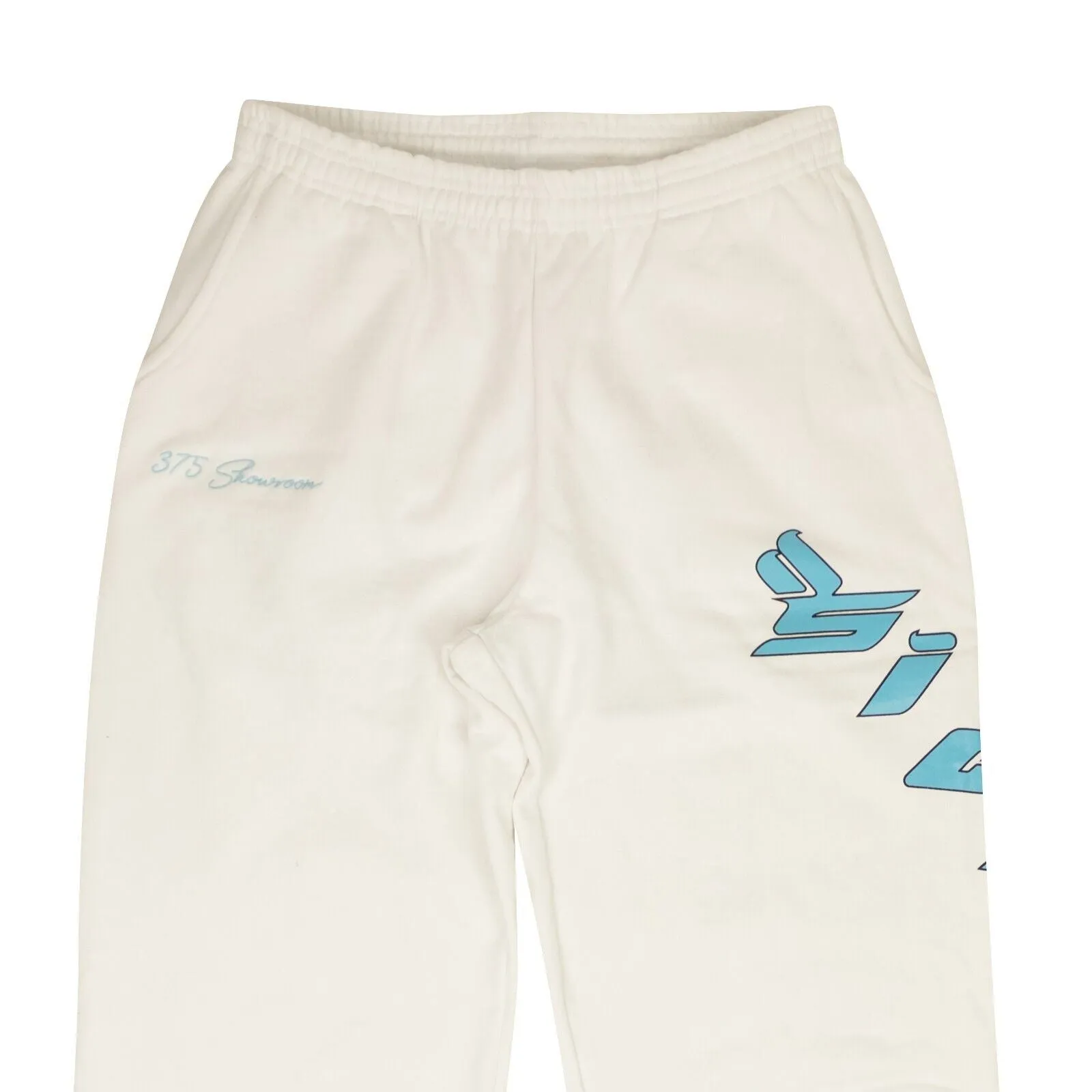Sicko X 375 Sweatpants - White/Light Blue