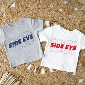Side Eye Kids Graphic T-shirt boys apparel promo code