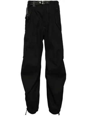 Side-Zip Tapered Trousers cheap bottoms online shop