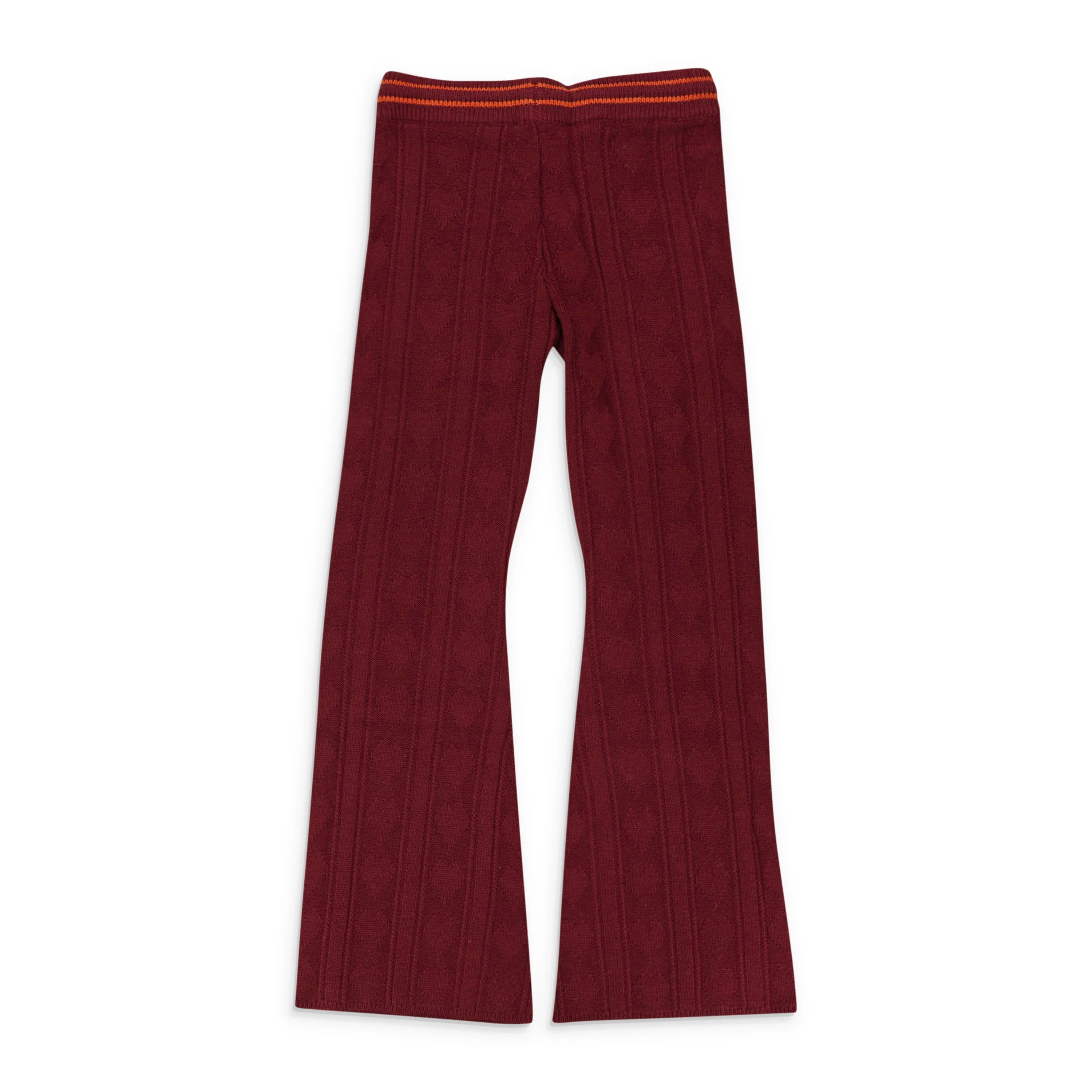 SINCLAIR DASIY LANE KNIT RED MEN'S JOGGERS & SWEATPANTS