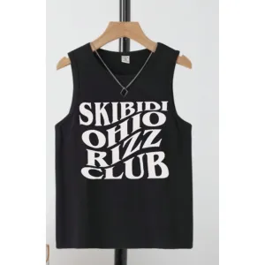 Skibidi Ohio Rizz Tank boys apparel promo code