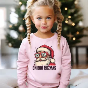 Skibidi Rizzmas Sweatshirt boys fashion clearance
