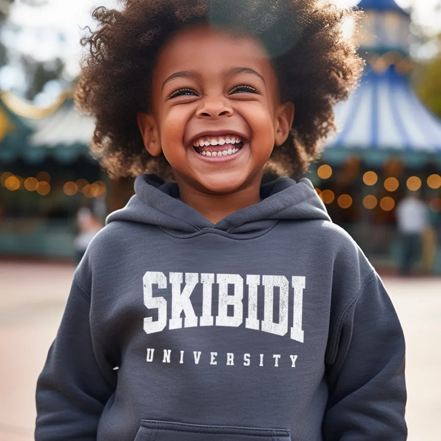 Skibidi University Hoodie boys fashion clearance