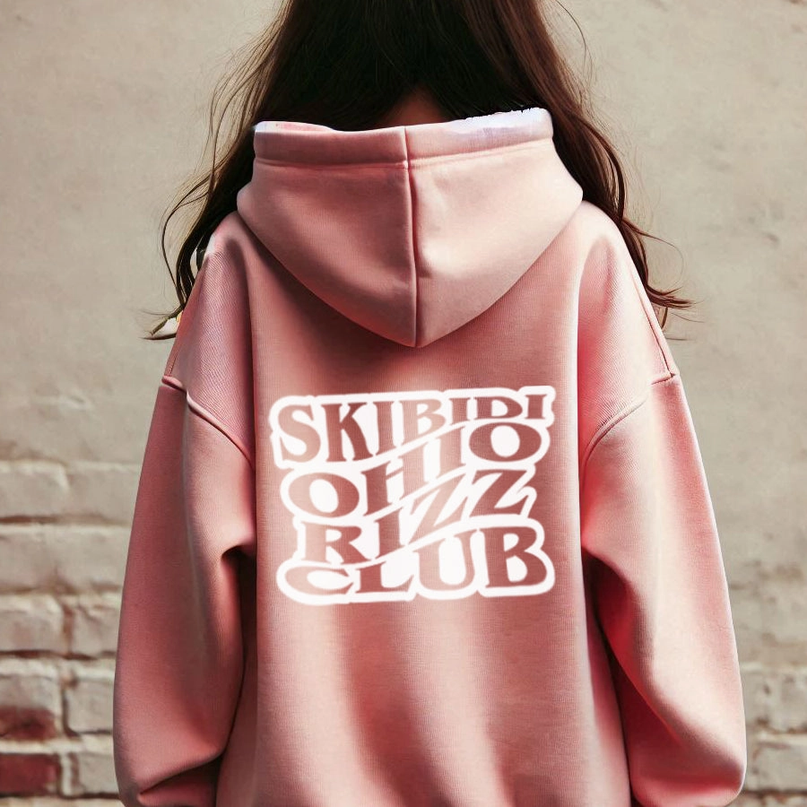 Skibidi Ohio Rizz Club Hoodie